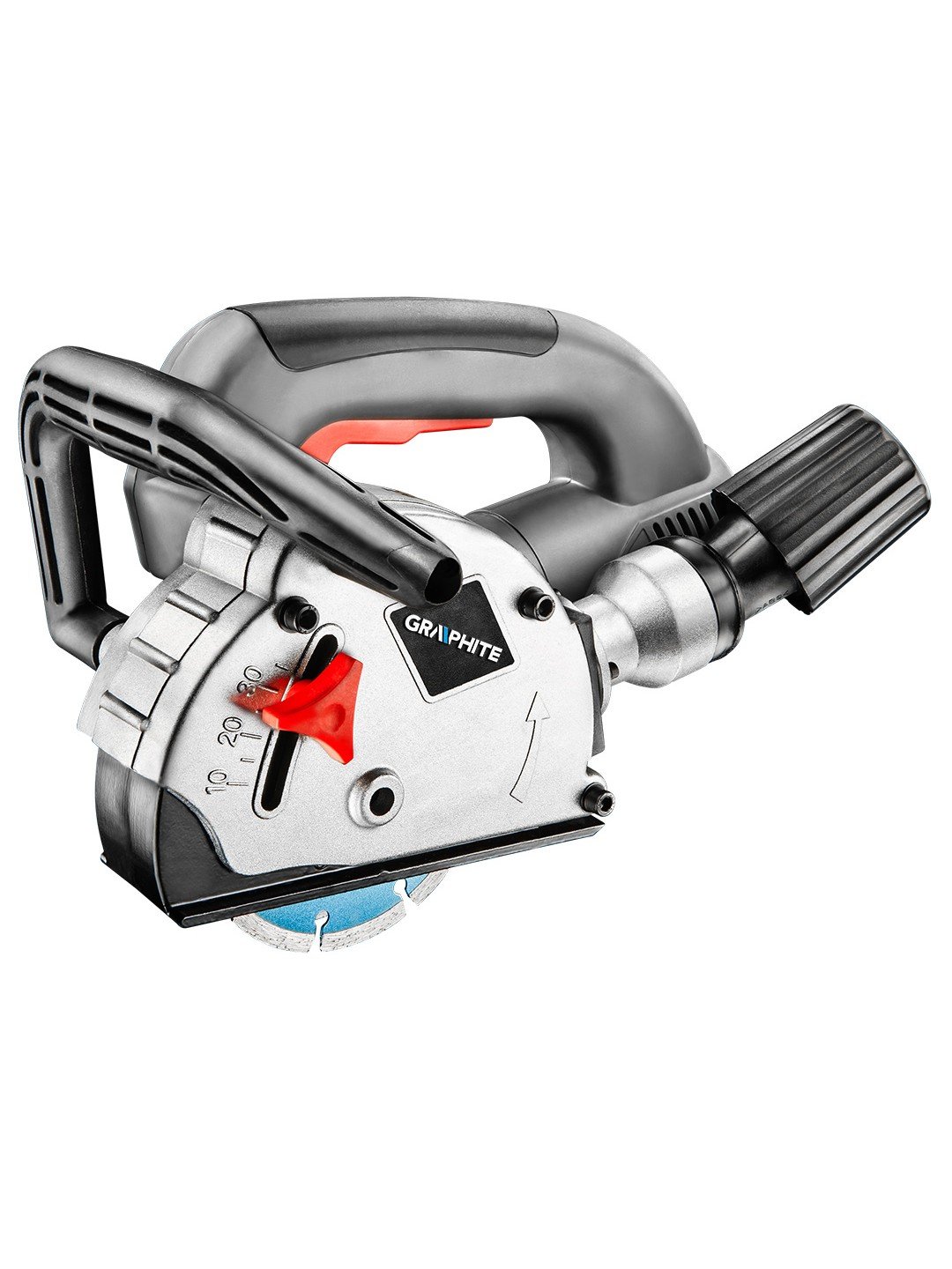 Mūro freza Graphite 1320 W, diskas 125 mm (59G370)