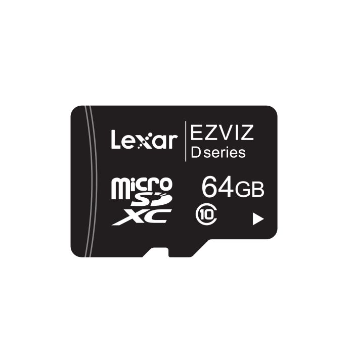 EZVIZ Microsd atminties kortelė 64 GB CS-CMT-CARDT64G-D
