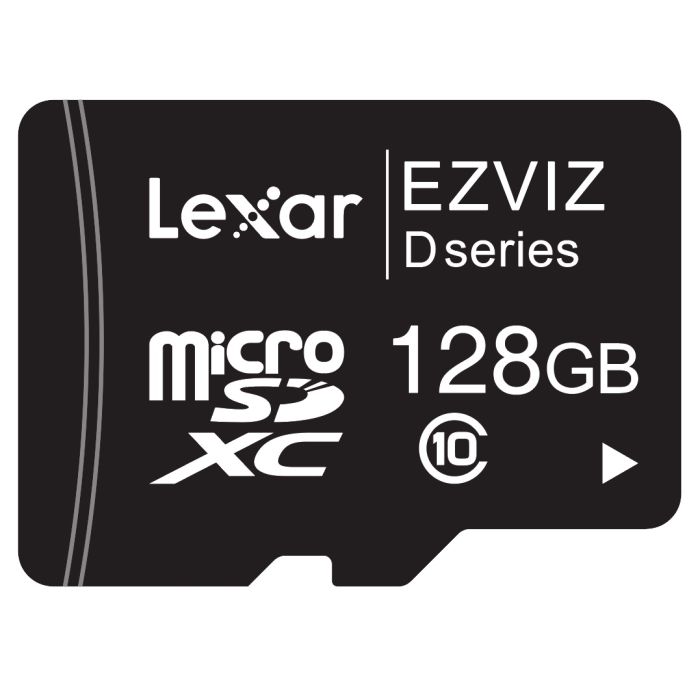 EZVIZ MicroSD atminties kortelė 128 GB CS-CMT-CARDT128G-D