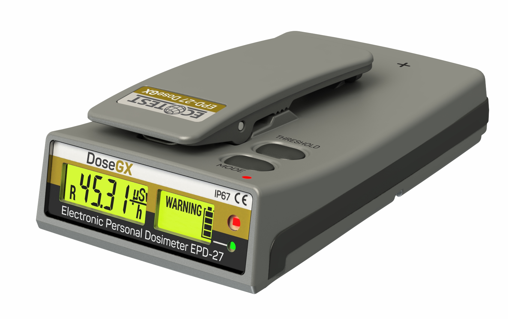 Elektroninis asmeninis dozimetras EPD-27 DoseGX