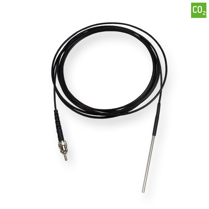 Žemo diapazono CO 2 plieno panardinimo zondas DP-CDM1-ST