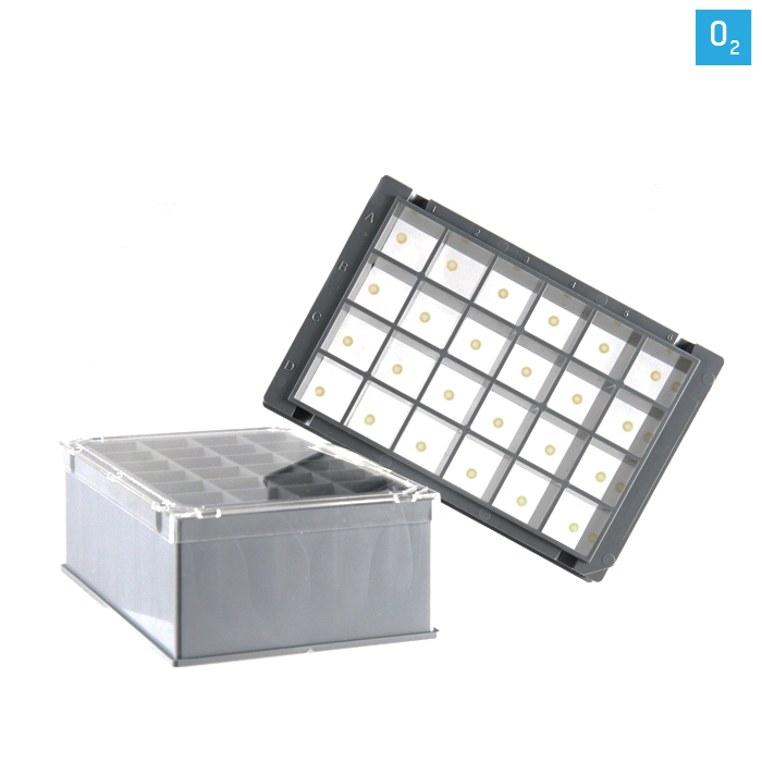 Vienkartinis polistireno indas Deep Well OxoDish® OD24-DW
