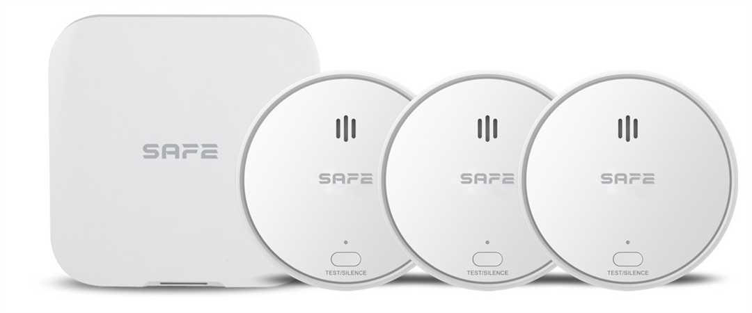 Bevielis gaisro aptikimo komplektas SAFE Starter Kit Fire