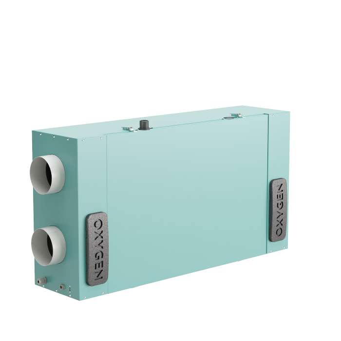 Palubinis plokštelinis rekuperatorius Oxygen Easy C150 (Keli variantai)