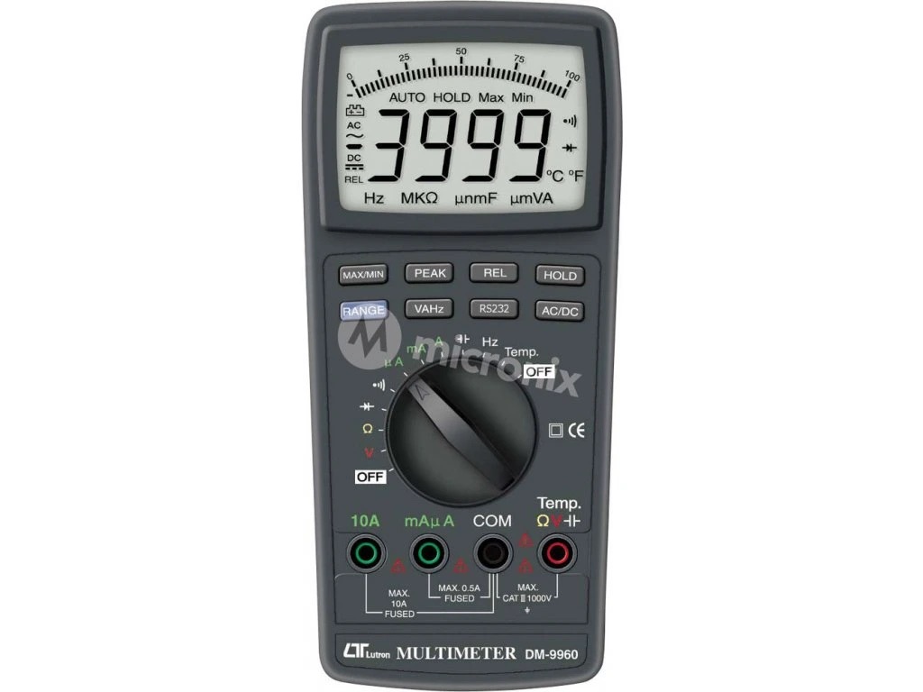 Skaitmeninis multimetras Lutron DM-9960