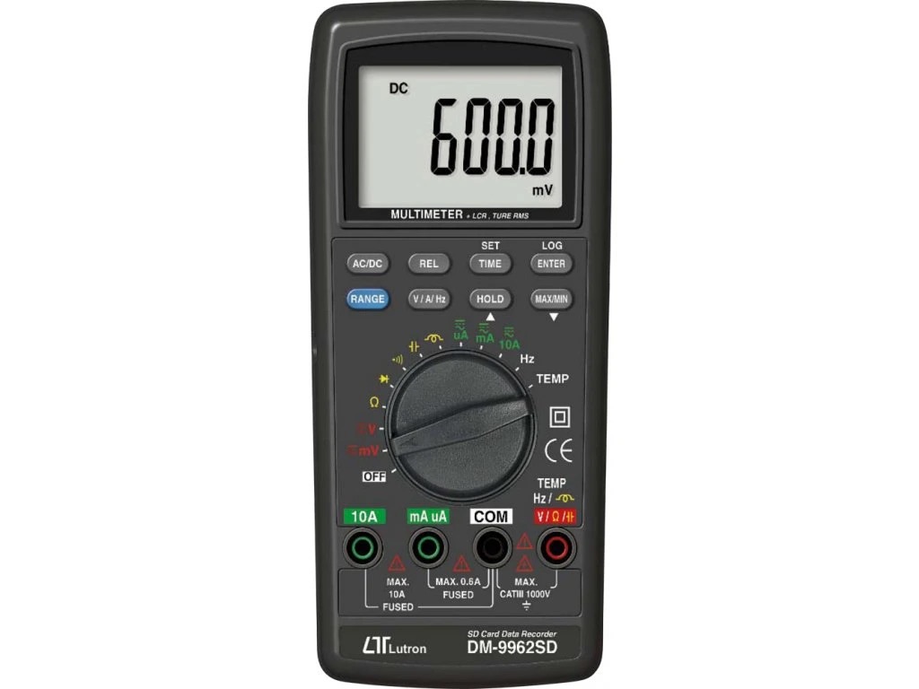 LCR multimetras su duomenų registratoriumi Lutron DM-9962SD