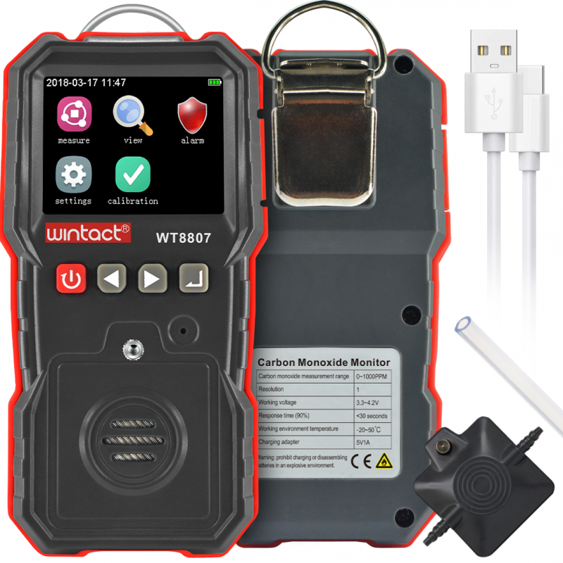 CO₂ koncentracijos matuoklis WT8807