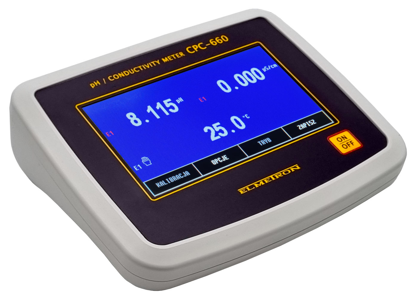 pH / laidumo / druskingumo matuoklis Elmetron CPC-660