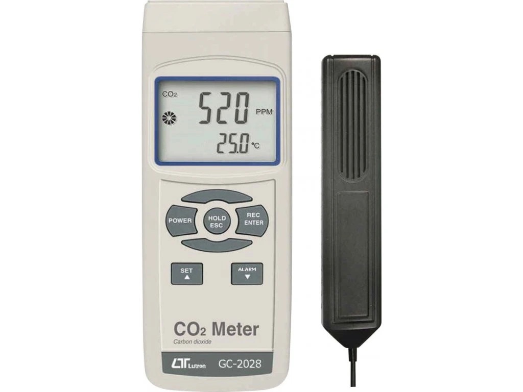 CO₂ matuoklis Lutron GC-2028