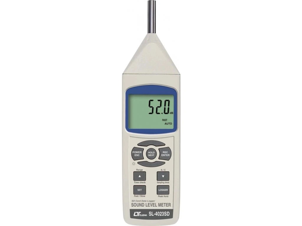 Garso lygio matuoklis su duomenų registratoriumi Lutron SL-4023SD