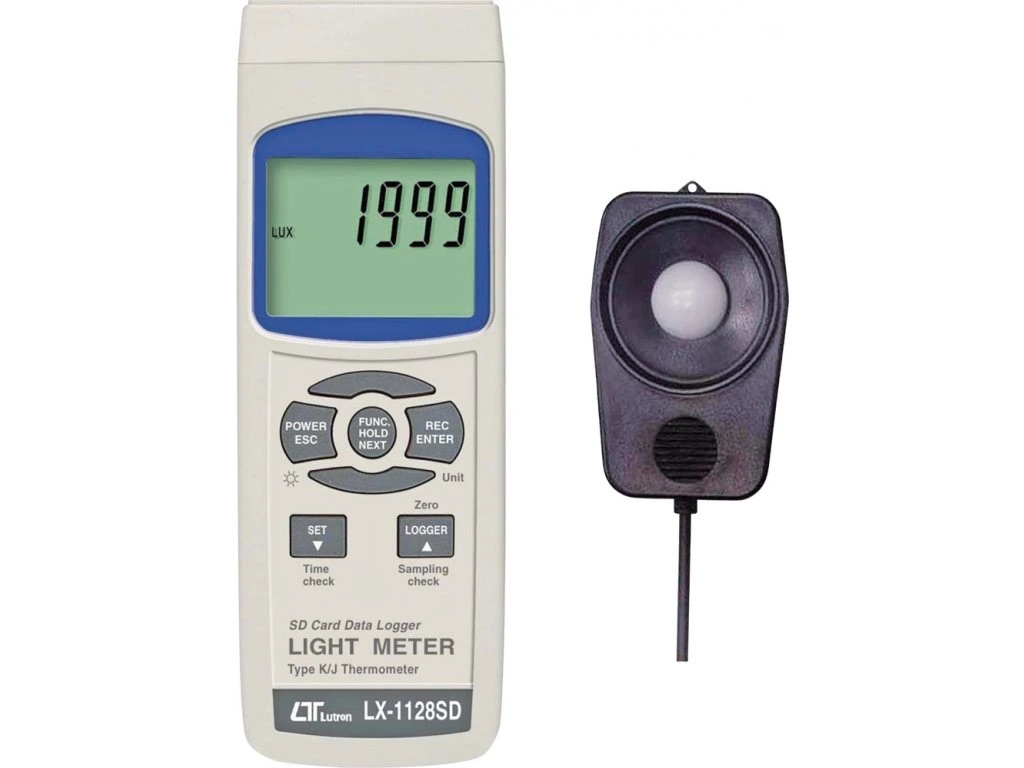 Šviesos matuoklis su duomenų registratoriumi Lutron LX-1128SD