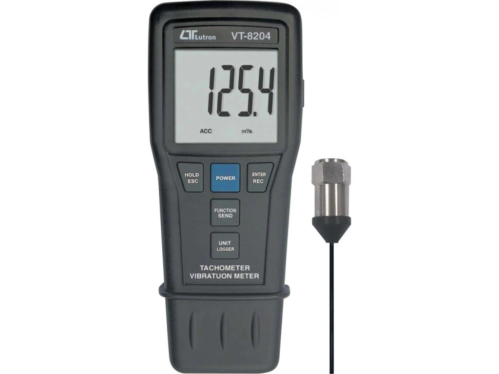 Vibracijos matuoklis ir tachometras Lutron VT-8204