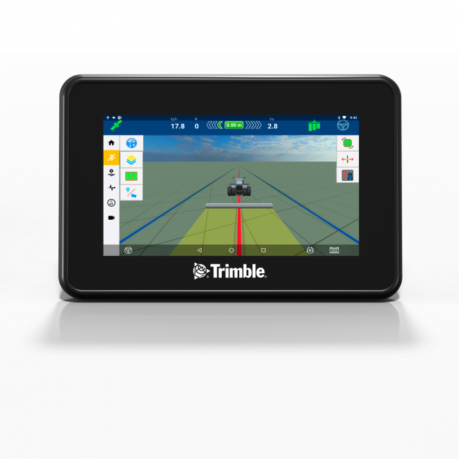 Ekranas Trimble GFX 350