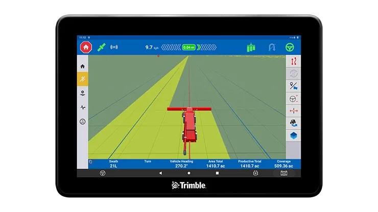 Ekranas Trimble GFX 1260