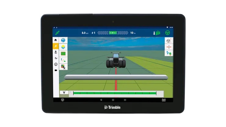 Ekranas Trimble GFX 750