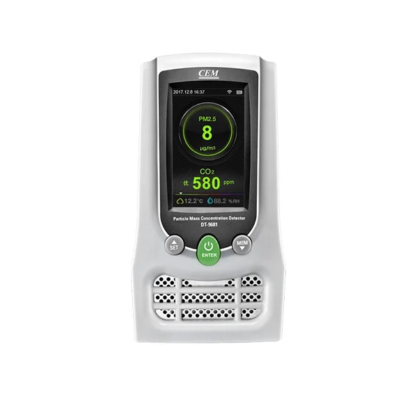 Anglies dioksido ir oro kokybės matuoklis CEM DT-9681