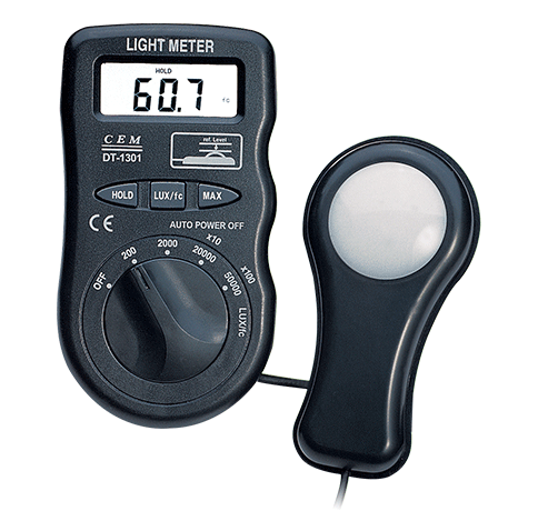 Šviesos intensyvumo matuoklis DT-1300