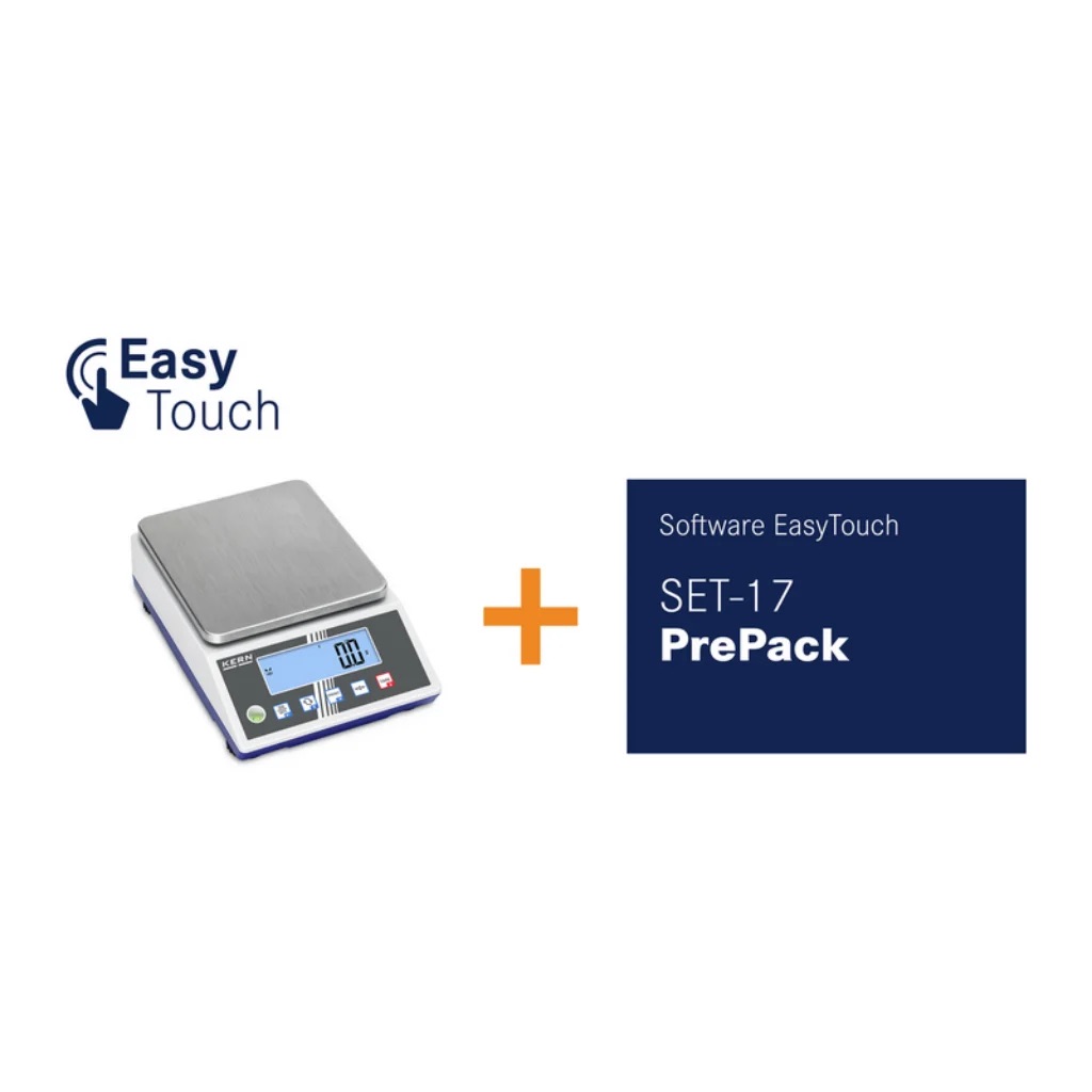 Laboratorinių svarstyklių rinkinys KERN PCJ 6000-1M-PREPACK