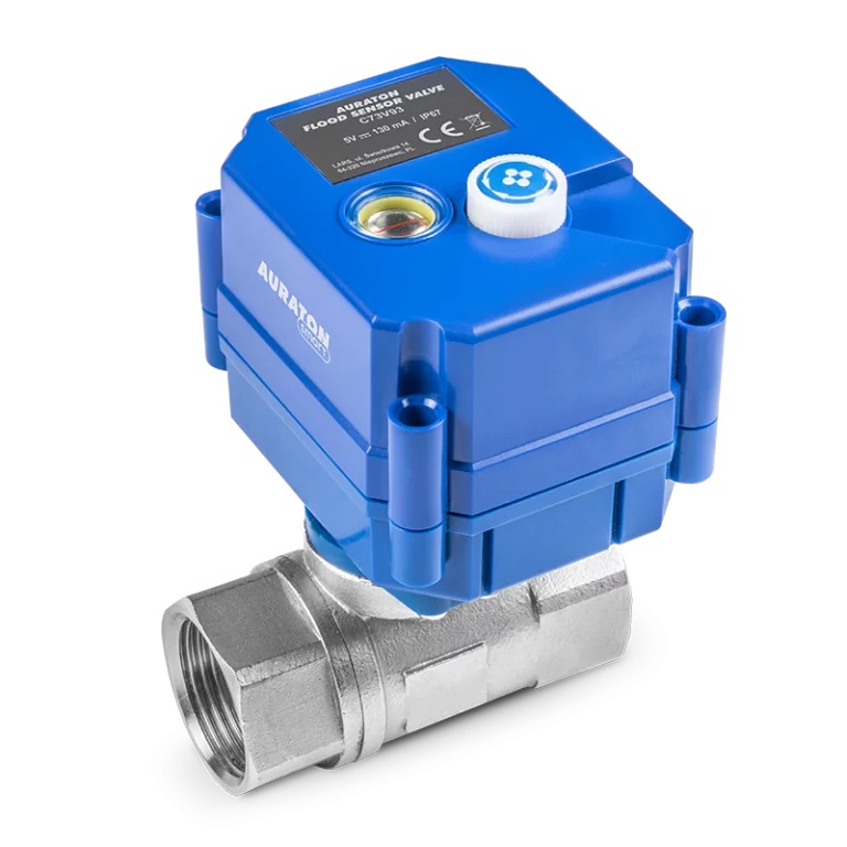 Išmanusis vandens vožtuvas AURATON Flood Sensor Valve