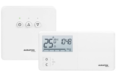Belaidžio termostato rinkinys su savaitiniu programavimu AURATON Fenix Set