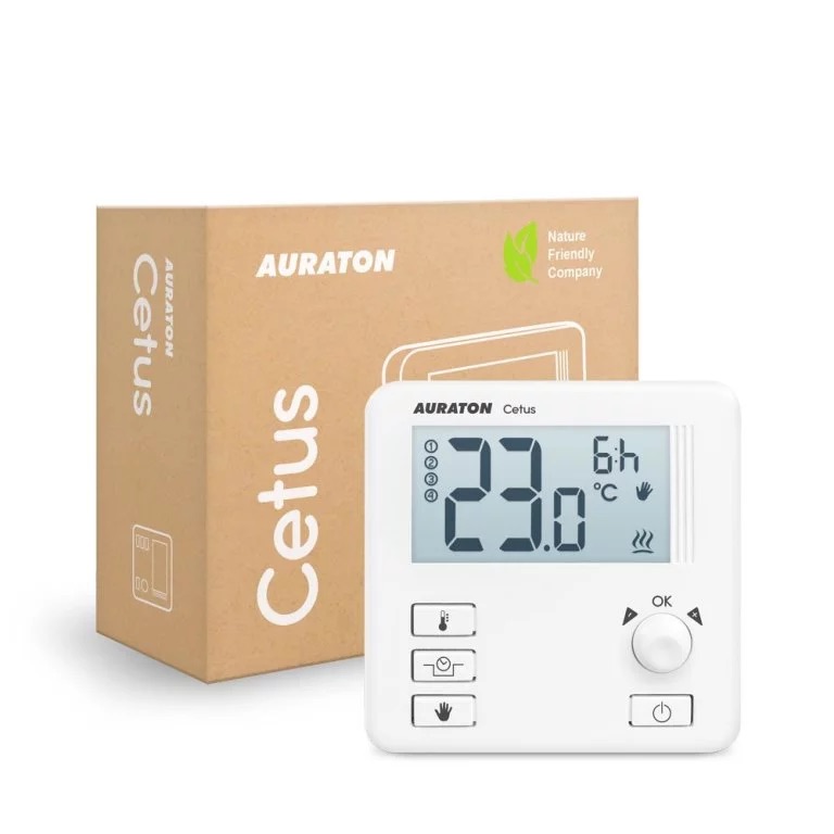 Dieninis laidinis termostatas AURATON Cetus