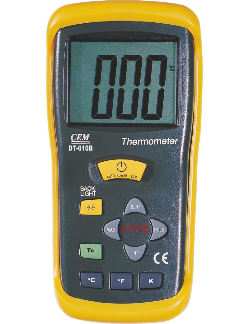 Skaitmeninis termometras CEM DT-610B