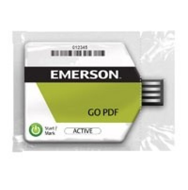 Temperatūros duomenų kaupiklis Emerson Go PDF