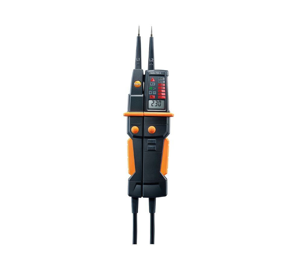 Testo 750-3 įtampos indikatorius