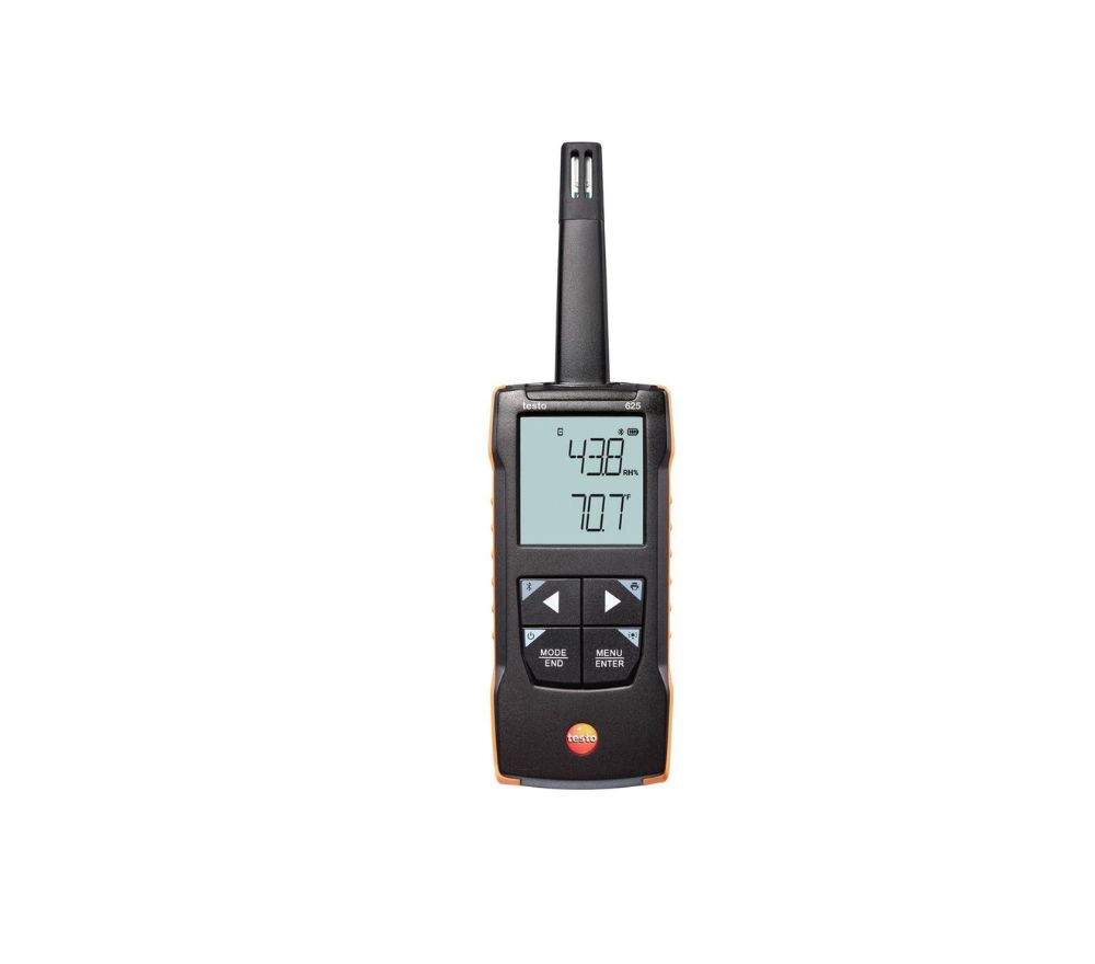 Testo 625 skaitmeninis termohigrometras su išmaniąja programėle