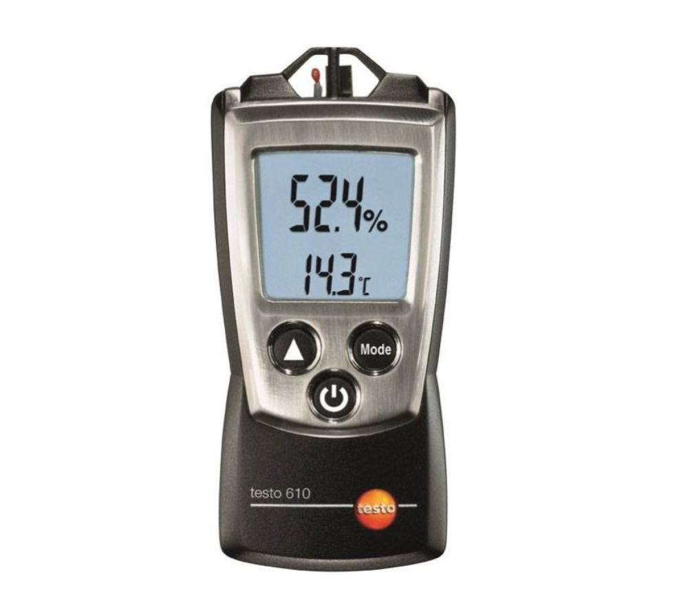 Testo 610 drėgmės ir temperatūros matuoklis