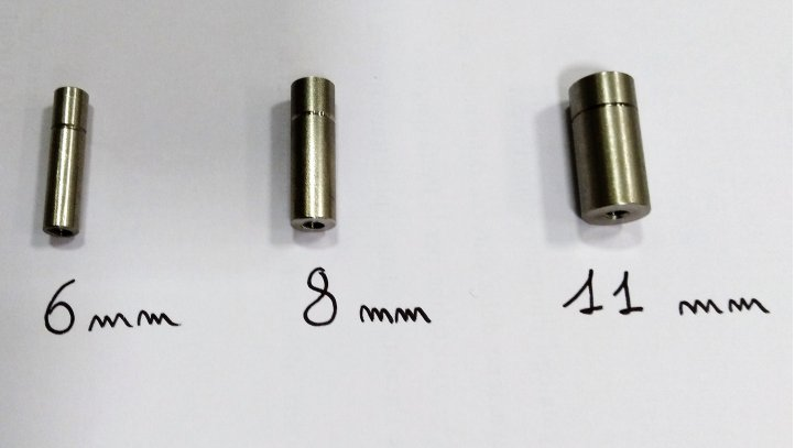Penetrometro stūmoklis, 11 mm