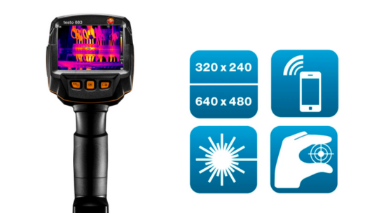 Testo 883-1 termovizorius