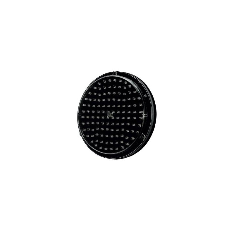 Įspėjamasis kelio žibintas su 232 LED