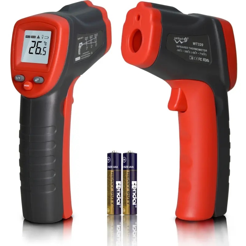 Infraraudonųjų spindulių termometras-pirometras Wintact WT320