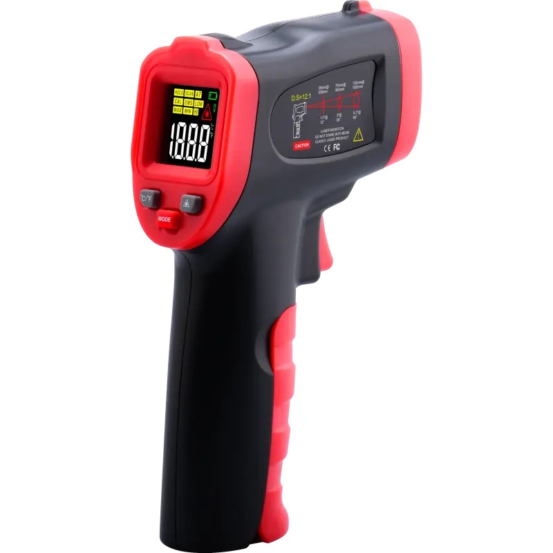 Infraraudonųjų spindulių termometras - pirometras Wintact WT327D