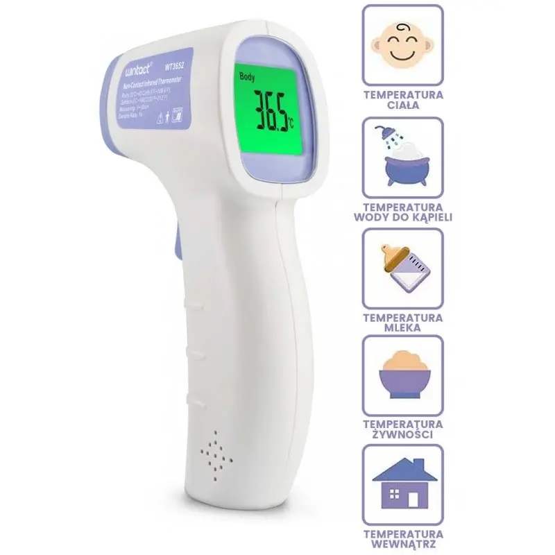 Bekontaktis medicininis termometras WINTACT WT3652
