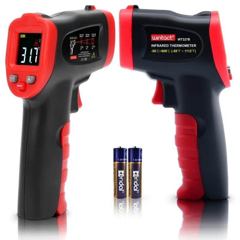 Infraraudonųjų spindulių termometras - pirometras Wintact WT327B