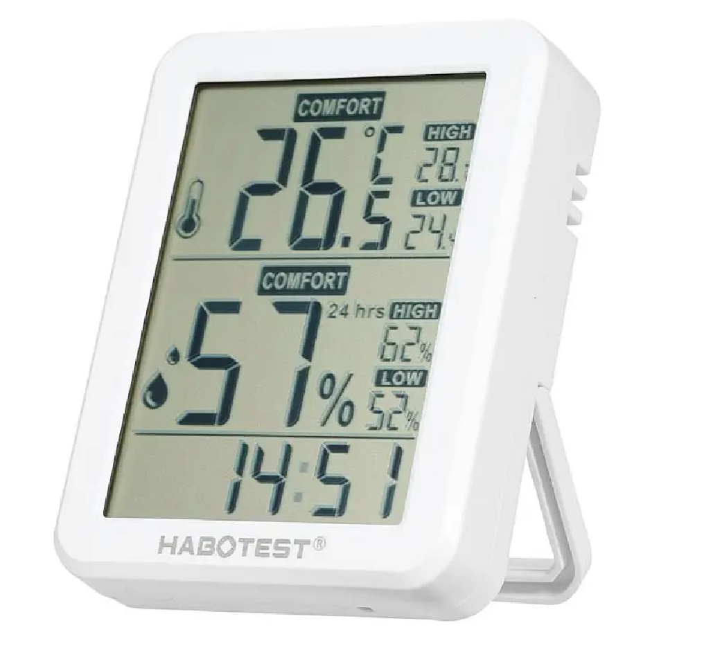 Temperatūros ir drėgmės matuoklis Habotest HT682