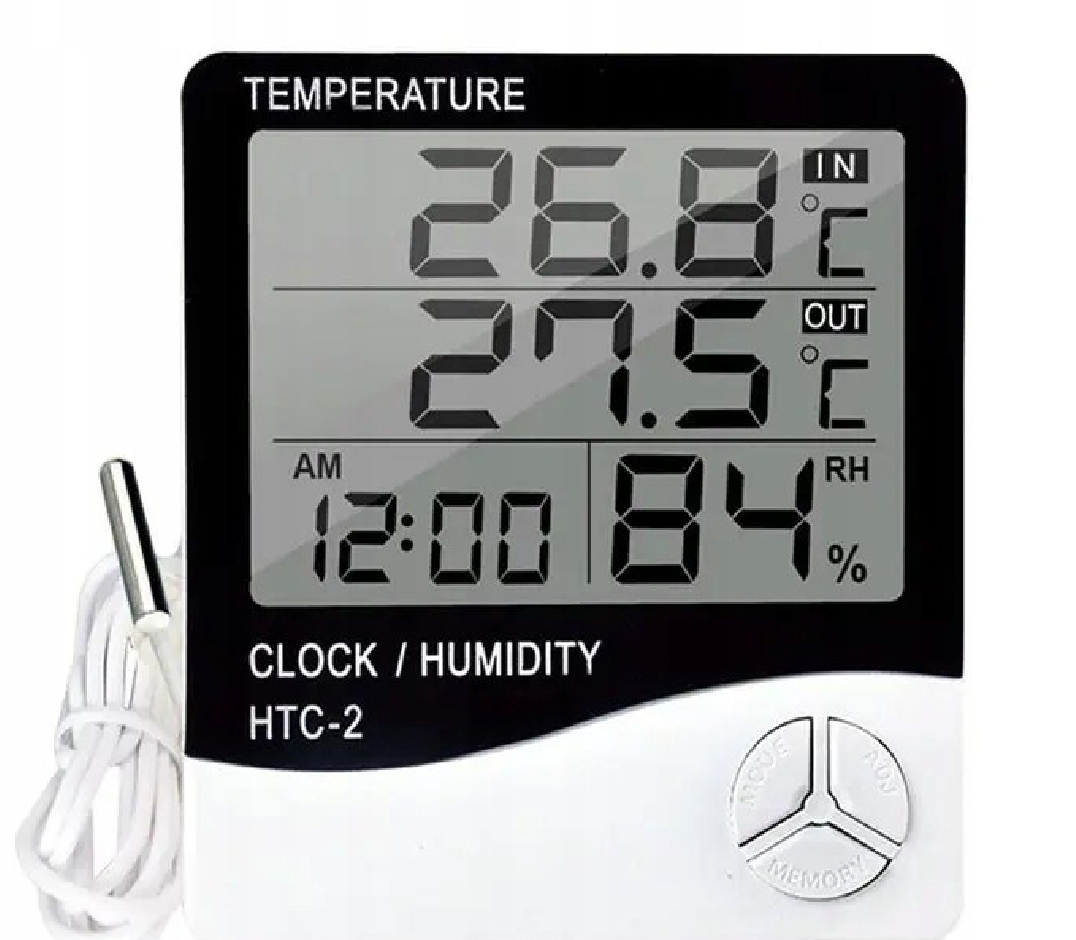 Belaidės orų stoties termohigrometras HTC-2