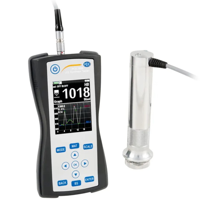 Metalo kietumo matuoklis PCE-3500-10 su 10N zondu