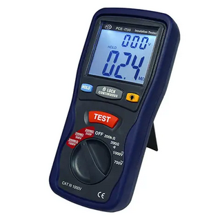 Nešiojamųjų įrenginių testavimo įranga (PAT testeris) PCE-IT55