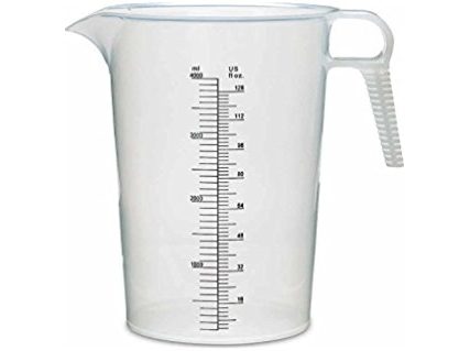 Plastikinis graduotas 3000 ml matavimo indas