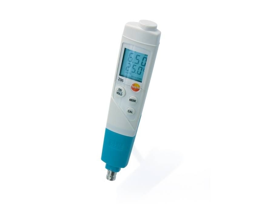 pH ir temperatūros matuoklis Testo 206 pH3