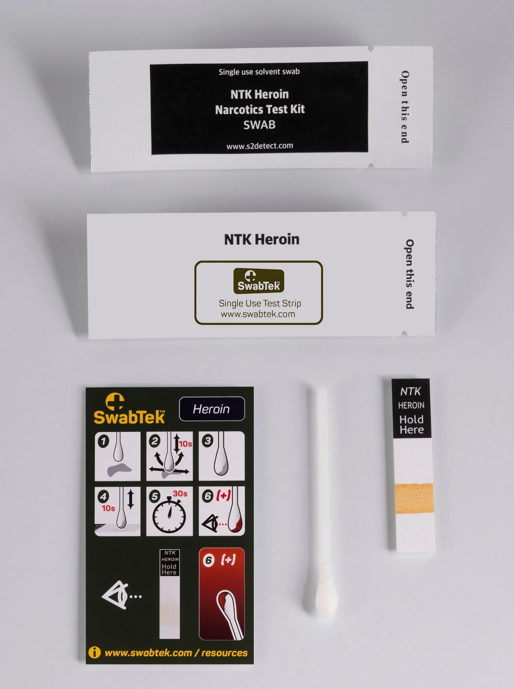 Heroino testavimo rinkinys - 25 vnt