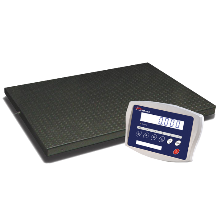 Platforminės svarstyklės su indikatoriumi PA 1500 kg (1500 x 1500 mm)