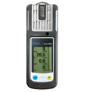 Dujų analizatorius DRAGER X-am 2500 CH4/O2/H2S/CO su metrologine patikra
