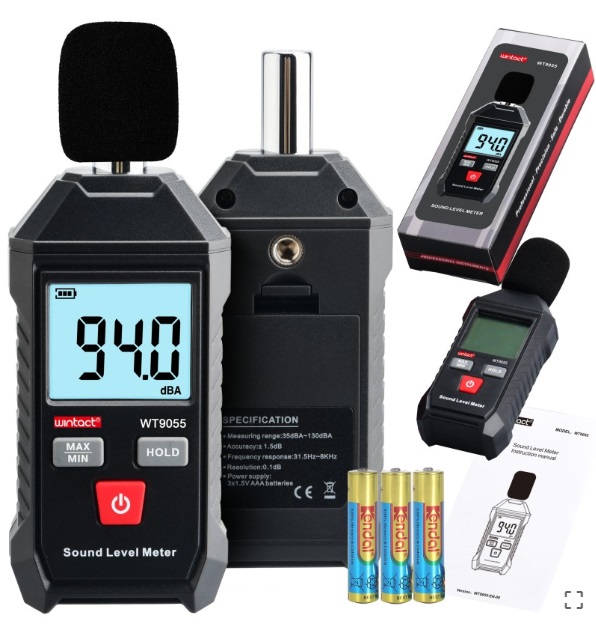 Skaitmeninis garso matuoklis Wintact WT9055