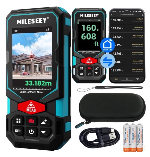 Lazerinis atstumo matuoklis Mileseey S20
