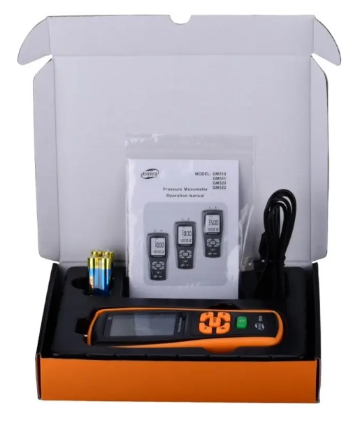 Manometras Benetech GM522