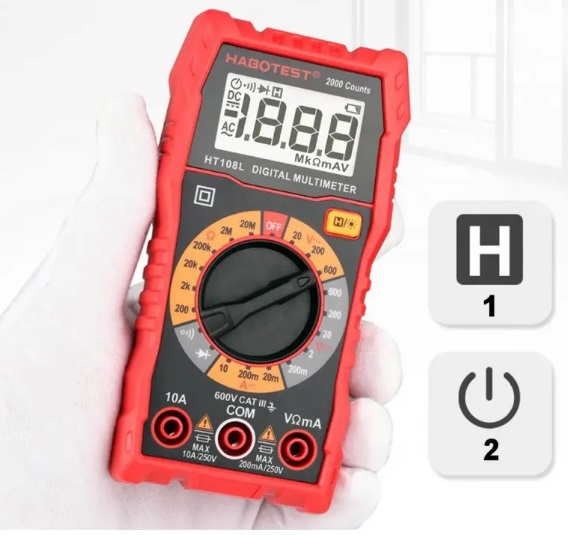 Multimetras Habotest HT108L